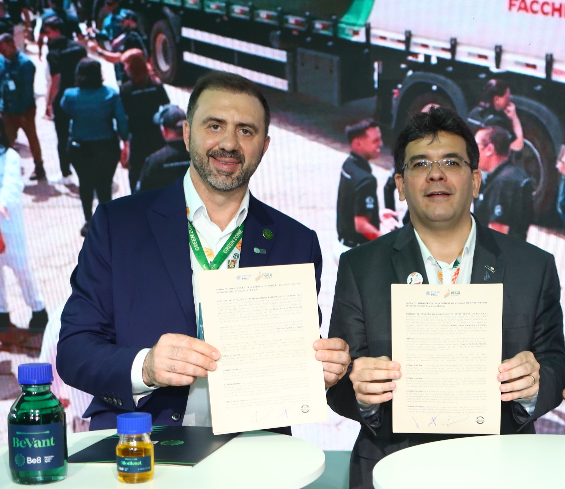 Be8 e Investe Piauí selam parceria na COP30